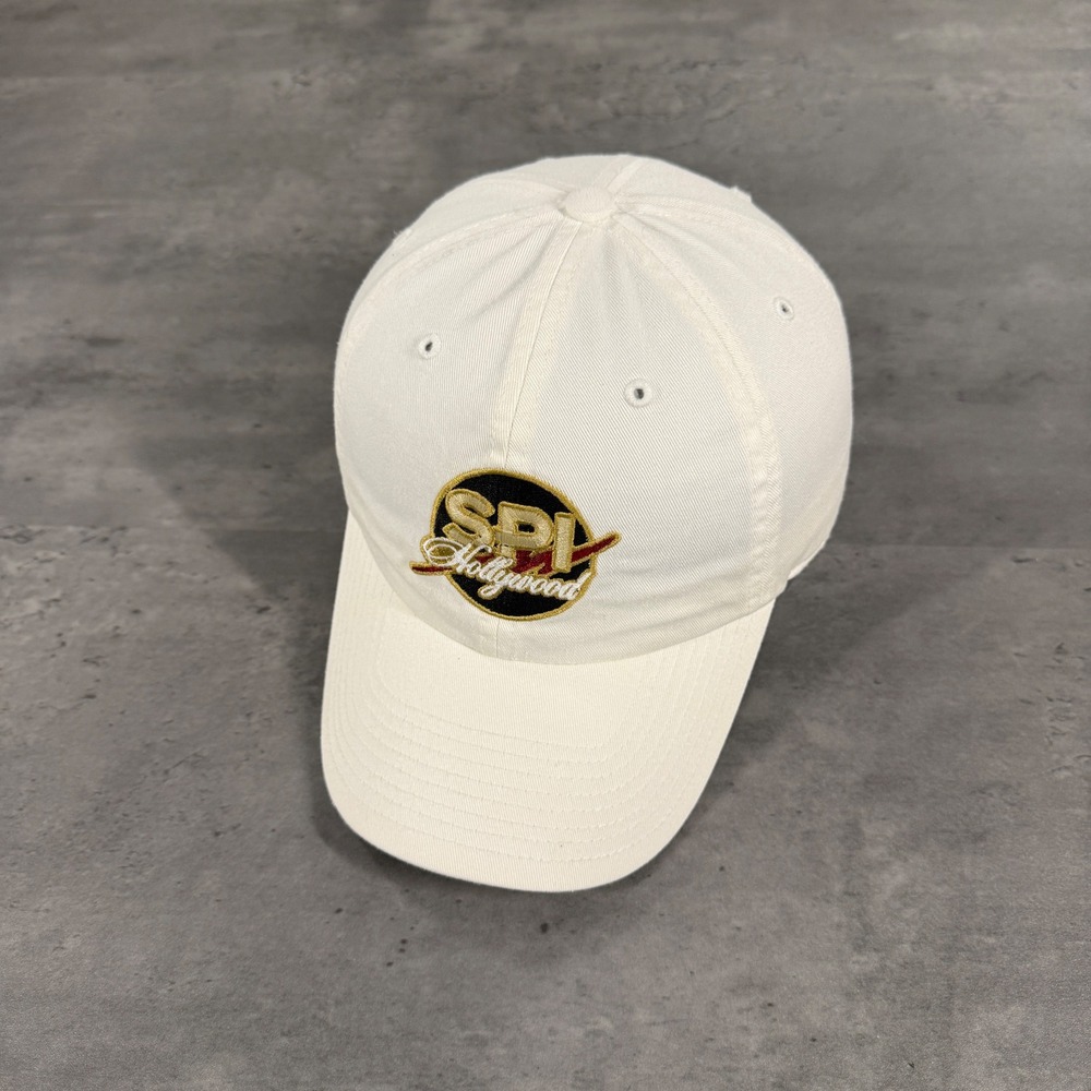 Twins Enterprise SPI Hollywood‎ Hat Mens OSFA White Strategic Perception Dad Cap